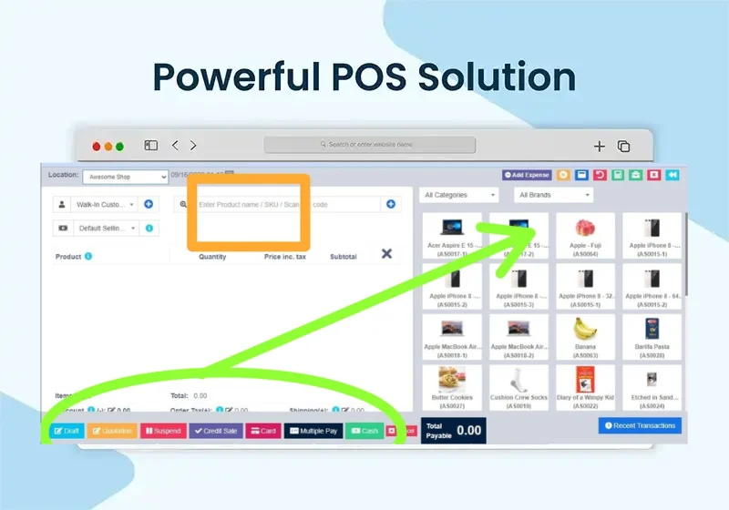 Powerful POS Solution