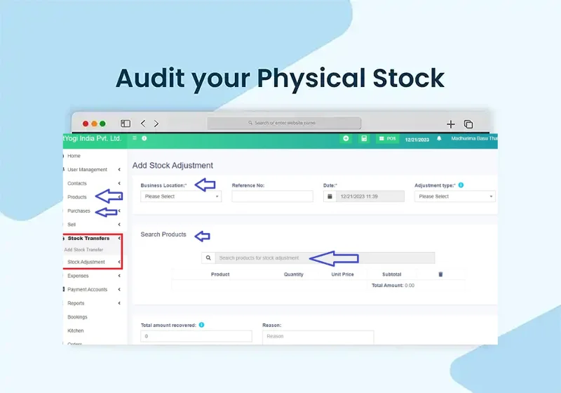 Audit your physical store